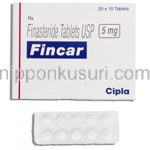 フィンカー, フィナステライド 5MG錠 (Cipla)