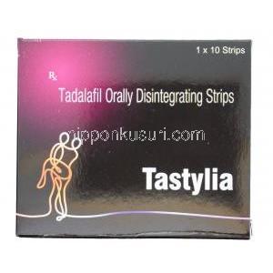 タステリア,タダラフィル 20mg オーラルストリップ　　箱