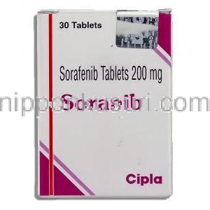 ソラフェニブ Soranib, ネクサバール ジェネリック, ソラフェニブ 200mg (Cipla)