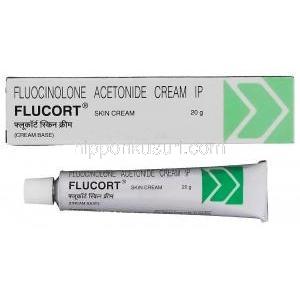 フルコート, フルオシノロンアセトニド Fluocinolone Acetonide 0.025%w/w ジェル・クリーム (Glenmark)