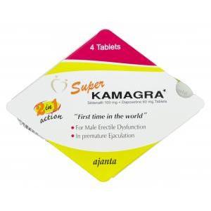 スーパーカマグラ, シルデナフィル 100mg / ダボキセチン 60mg 包装