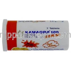 カマグラ（バイアグラ ジェネリック）100mg 発泡錠剤 (Ajanta)