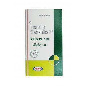 ビーナット 100, イマチブジェネリック, イマチニブ 100mg 箱