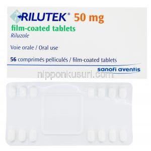 リルテック 50mg,製造元：サノフィ・アベンティス,シート表面
