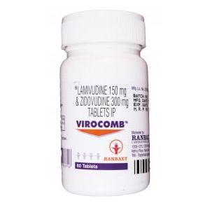 バイロコム,　コンビビルジェネリック,　ラミブジン 150mg/ジドブジン 300mg 瓶