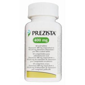 プレジスタ,ダルナビル エタノール付加物　400mg　瓶