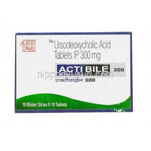 ウルソコールジェネリック, ウルソデオキシコール酸 錠 300mg 30錠, 箱 情報