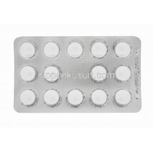 グルコファージジェネリック,　メトホルミン　錠　500mg　28錠,錠シート　表面