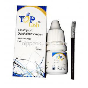 トップラッシュ,ビマトプロスト 0.03%  3ml 目薬