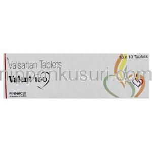 バルサルタン（ディオバンジェネリック）, バレント Valent  160mg 錠 (Lupin) 箱