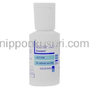 デソニド （デソウェン ジェネリック）, Desiwen, 30ML, 0.05%  ローション (Galderma) ボトル