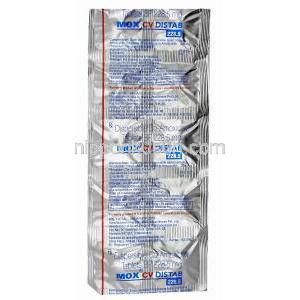 モックス CV ( アモキシシリン 200mg/ クラブラン酸 28.5mg)