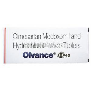 オルバンス H (ヒドロクロロチアジド/ オルメサルタン) 40mg 箱