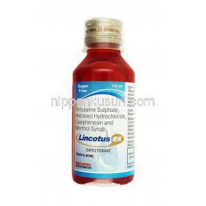 Lincotus EX Syrup, Guaifenesin, Terbutaline and Bromhexine