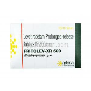 フリトレフ (レベチラセタム) 500mg (徐放性錠) 箱