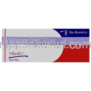 メタドキシン,  Viboliv - DRL 500mg 錠　(Dr Reddy)　箱