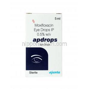 アプドロップス 点眼薬 (モキシフロキサシン) 箱