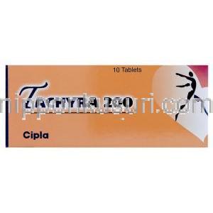 タチーラ Tachyra, アンカロン ジェネリック, アミオダロン 200mg 錠 (Cipla) 箱