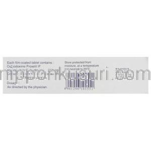 セポデム Cepodem, セフポドキシムプロキセチル, 200mg 錠  (Ranbaxy) 製造者情報