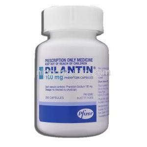 ディランチン Dilantin, フェニトイン 100mg カプセル (Pfizer)