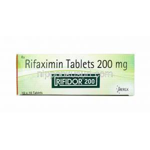 リフィドー (リファキシミン) 200mg 箱