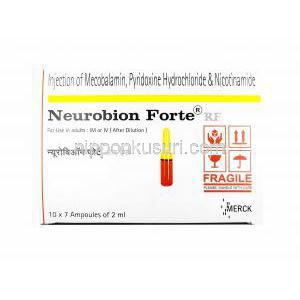 ヌロビオンRF フォルテ 注射 (メチルコバラミン/ ピリドキシン(ビタミンB6)) 箱