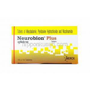 ヌロビオン プラス (メチルコバラミン/ ナイアシンアミド/ ピリドキシン(ビタミンB6)) 箱
