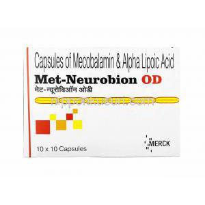メットヌロビオン OD (α-リポ酸/ メチルコバラミン) 箱