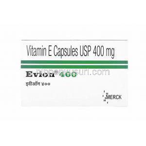 エヴィオン (酢酸トコフェロール (ビタミンE)) 箱