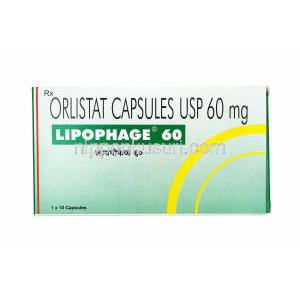 リポフェージ (オルリスタット) 60mg 箱
