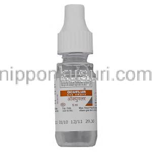 フルルビプロフェン（Generic Ocufen）, Ocuflur, 5ml 点眼薬 (FDC) ボトル