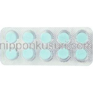 リシノプリル / ヒドロクロロチアジド配合, Cipril-H, 5mg/12.5mg 錠 (Cipla) 包装