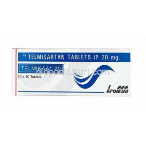 テルミカー (テルミサルタン) 20mg 箱