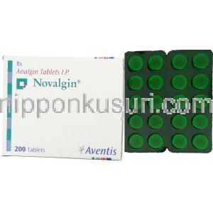 ノバルジン Novalgin Analgin 500 錠 (Aventis)