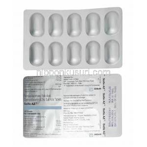 ソルフ AZ (鉄/ 葉酸/ シアノコバラミン/ 亜鉛) 錠剤