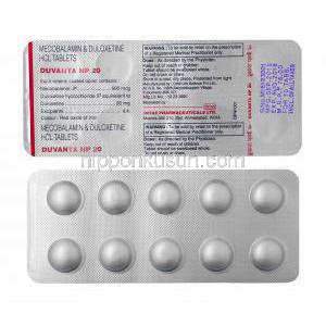 デュバンタ NP (デュロキセチン/ メチルコバラミン) 錠剤