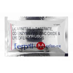 フェルピル M (レボカルニチン/ コエンザイムQ10/ リコピン/ 亜鉛) 錠剤