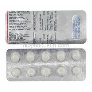 ソルタス OD (アミスルプリド) 200mg 錠剤