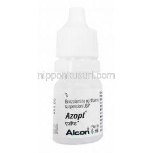 エイゾプト,ブリンゾラミド点眼薬, 5ml,　ボトル表面