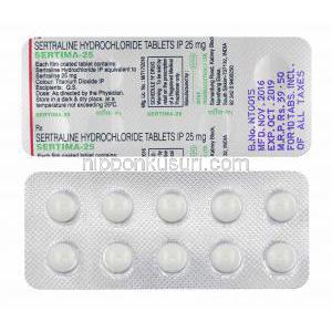セルティマ (セルトラリン) 25mg 錠剤