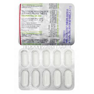 トルペリタス (トルペリゾン) 450mg 錠剤