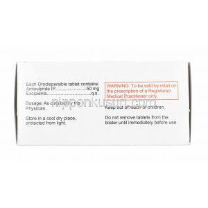 ジョイケム DT (アミスルプリド) 50mg 成分