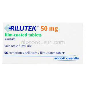リルテック 50mg,製造元：サノフィ・アベンティス,箱