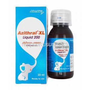 アジスラル XL 内服液 (アジスロマイシン) 200mg 30ml