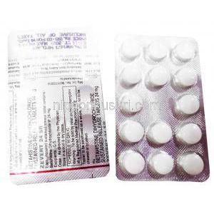 ゼバート 24 SR, ベタヒスチンSR 24mg, 製造元：Intas, シート