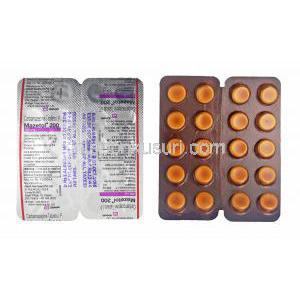 マゼトール (カルバマゼピン) 200mg 錠剤