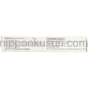 ヒドロコルチゾン, Lacticare-HC, 2.5% 10gm  ローション (Stiefel) 成分