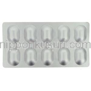 セフポドキシムプロキセチル / クラブランカリウム配合, Clavpod,  200MG / 125MG 錠 (Alkem) 包装