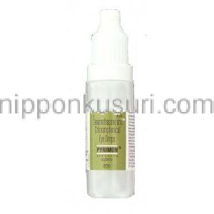クロラムフェニコール / デキサメタゾン, Pyrimon, 1% w/v/ 0.1% w/v 5ML 点眼薬 (FDC) ボトル