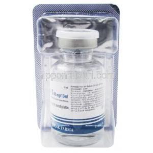 プロクサル-S, オキサリプラチン, 10ml バイアル 50mg, 1 X 10ml,包装